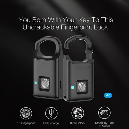 Rynx | Touch Guard Smart Fingerprint Waterproof Secure Lock