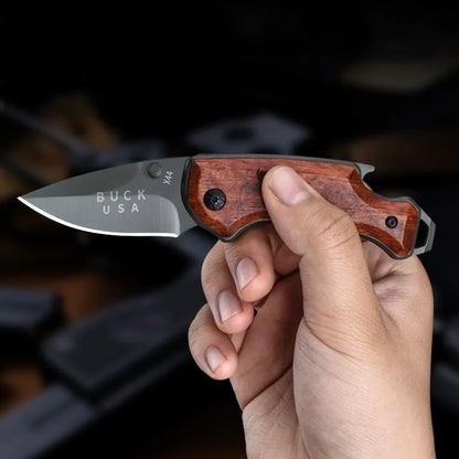 Rynx | Portable Folding Knife - Outdoor and Household Use, Includes Fruit Knife and Pocket Knife for Easy Carry