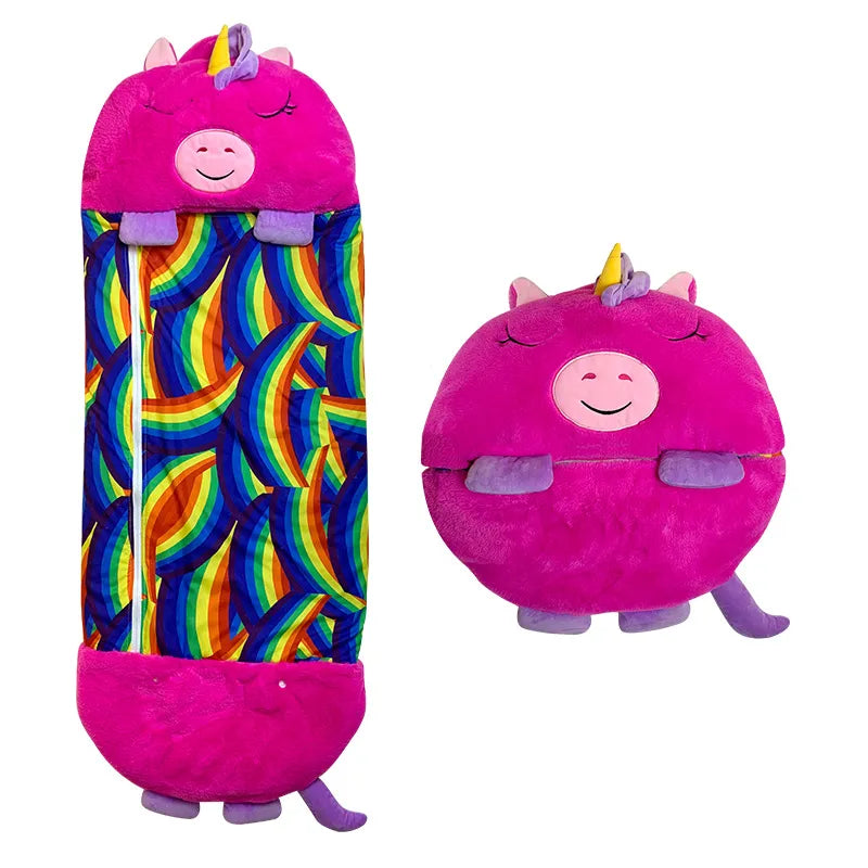 RYNX | Plush Toy And Sleeping Bag In One For Warm, Safe Nights Pink Unicorn has been reformulated.