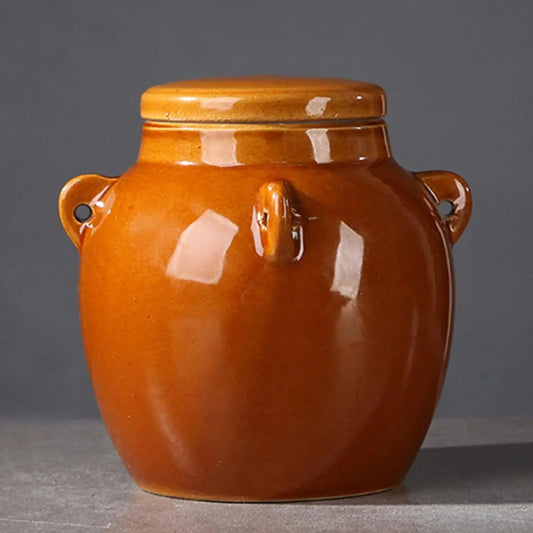 Rynx | Elegant sparkling ceramic storage jar for stylish kitchen decoration