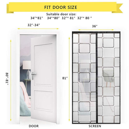 Rynx | Bug-Barrier Summer Breeze Magnetic Screen - Experience Insect-Free Fresh Air