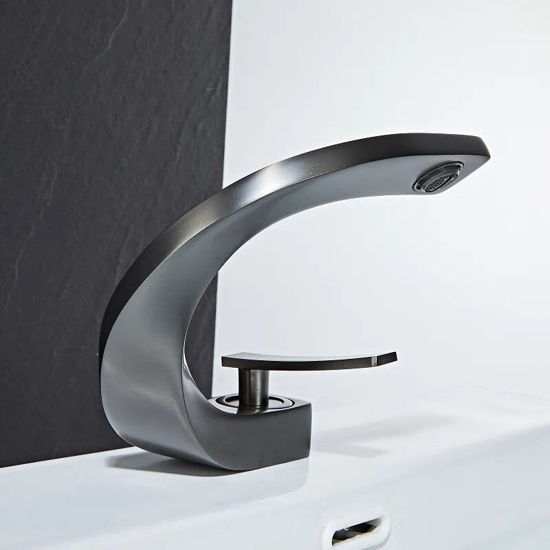 Rynx | Nordic Arch Artistic Deck Mounted Faucet