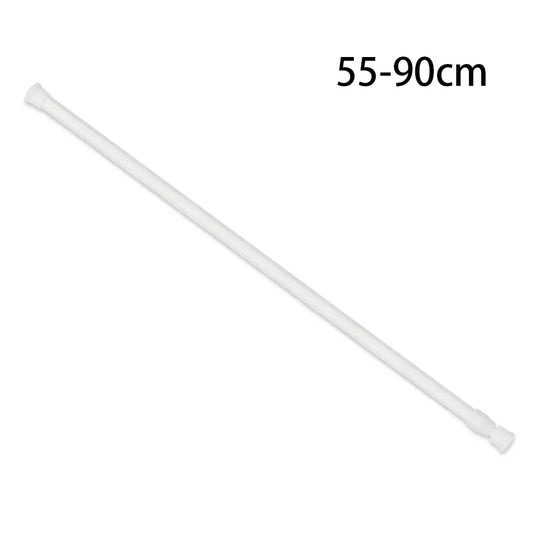 Rynx | 30-110CM Telescopic Curtain Pole - Multi-Purpose Spring Loaded Extendable Tension Rod for Net, Voile, and Curtain Rails