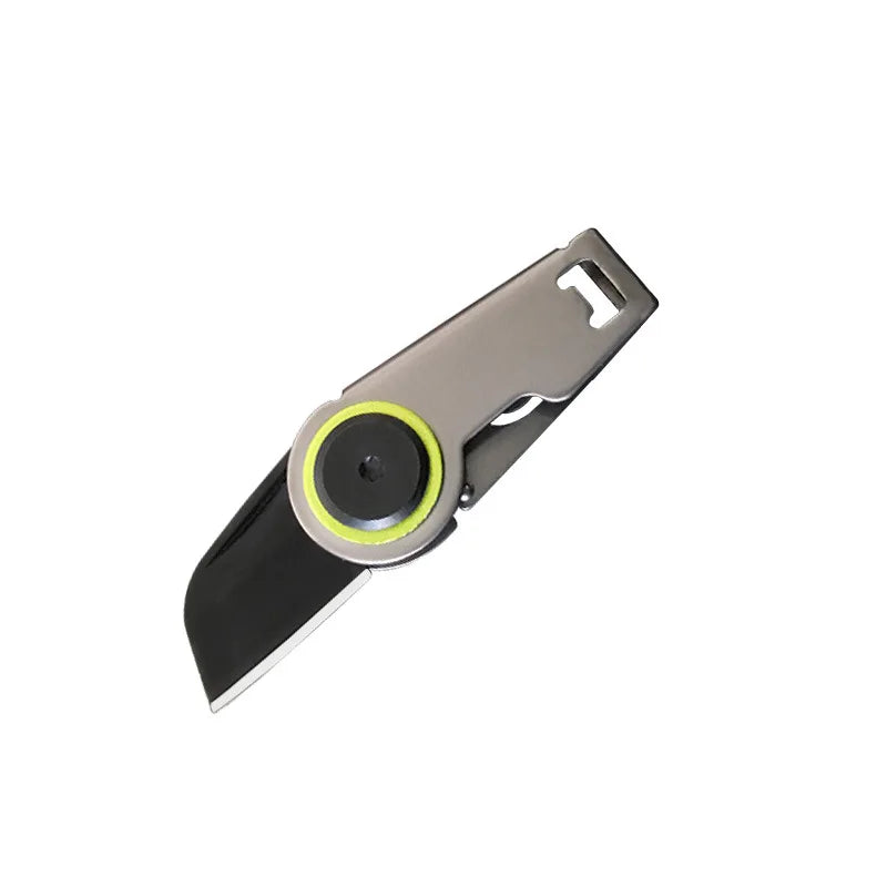 Rynx | NEW Vintage Mini Utility Knife - Zipper EDC Gadget for Unpacking Boxes, Keychain Pendant Pocket Knife, Outdoor Survival Tool