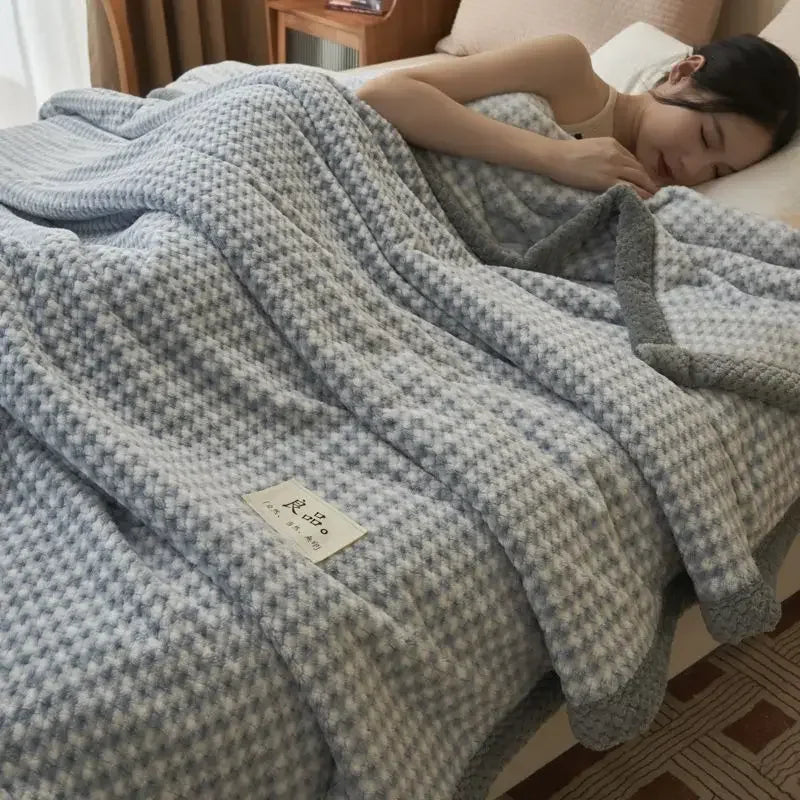 Rynx | Plaid Knit Blanket