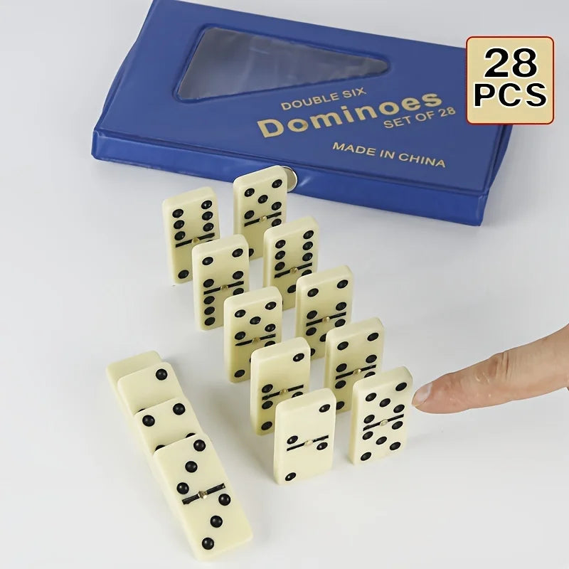Rynx | Domino Chess Set - high-quality board game toy, equipped with robust PVC storage boxes, very suitable for game nights with the family