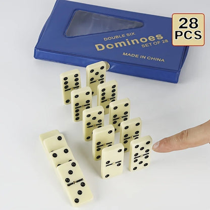 Rynx | Domino Chess Set - high-quality board game toy, equipped with robust PVC storage boxes, very suitable for game nights with the family