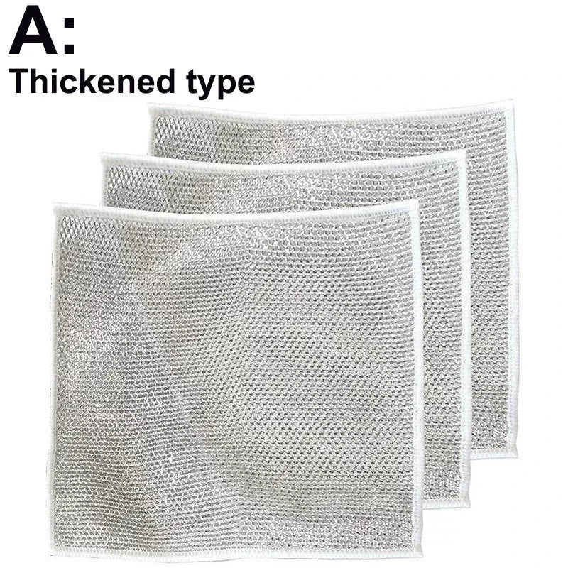 Rynx | Non-Stick Iron Wipe Double Layer Wire Cleaning Cloth