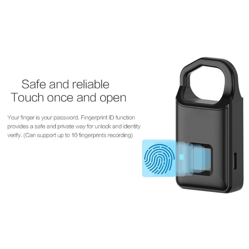 Rynx | Touch Guard Smart Fingerprint Waterproof Secure Lock