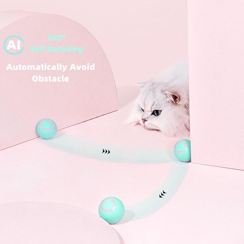 Rynx | Interactive smart cat ball: The ultimate indoor play break for your cat