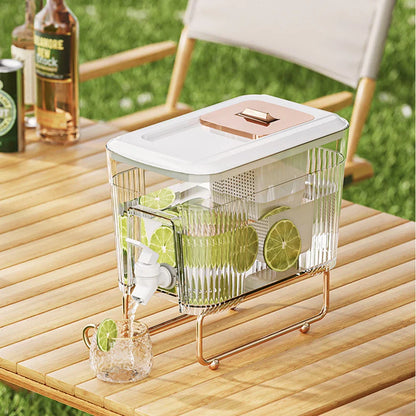 Rynx | Built-in Spigot Portable Family-Sized Cold Beverage Dispenser