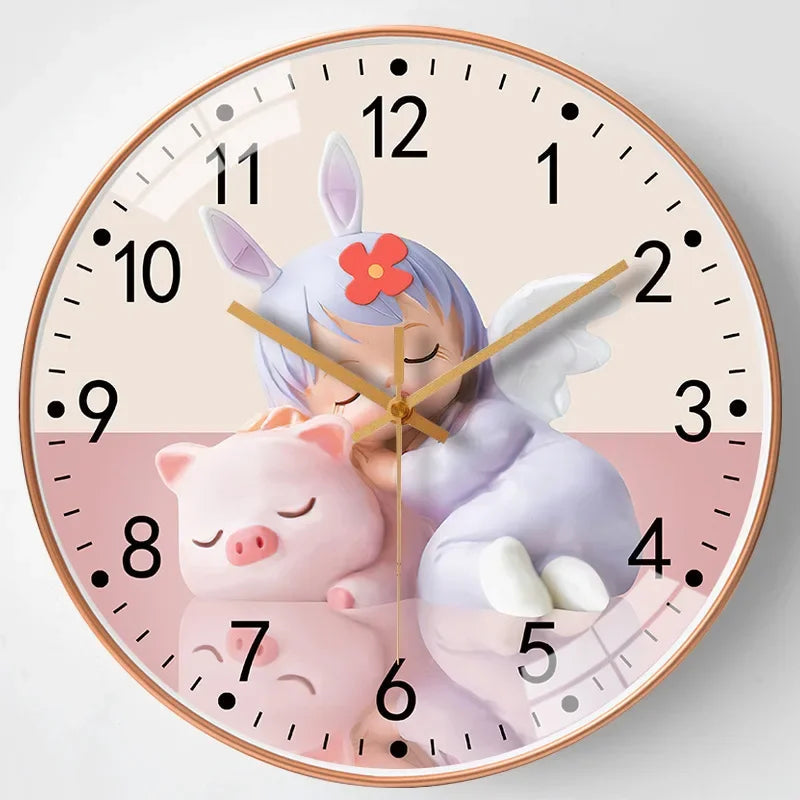 Rynx | ScandiTick Elegant Wall Clock – Modern Design for Every Interior