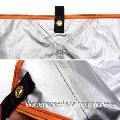 Rynx | Waterproof Camping Tarp - Ultralight Outdoor Sunshade, Tent Awning, and Garden Canopy for Beach and Tourist Use