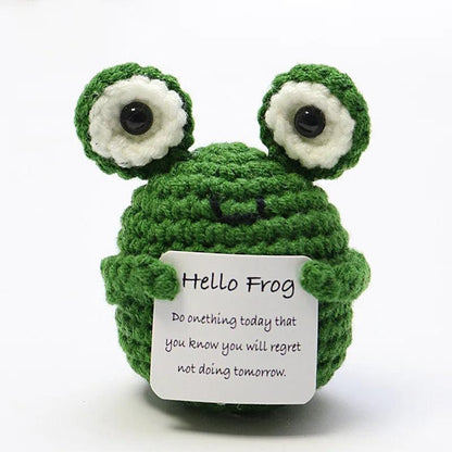 Rynx | Shady Handcrafted Crochet Duck Ornaments for Emotional Support - Unique Home Decor and Perfect Christmas Gift