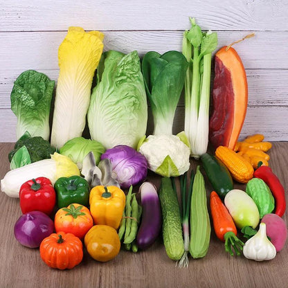 Rynx | Life-like Faux Fruits and Vegetables for Stunning Home and Restaurant Decor - Ideal for Enchanting Food Photography