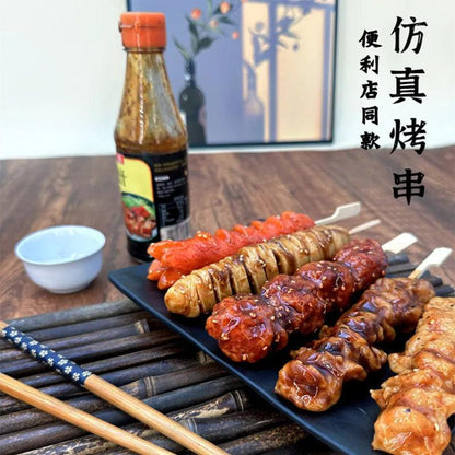 Rynx | Japanese BBQ Skewer Simulation Model - Fake Food Display Prop for Kitchen and Night Market