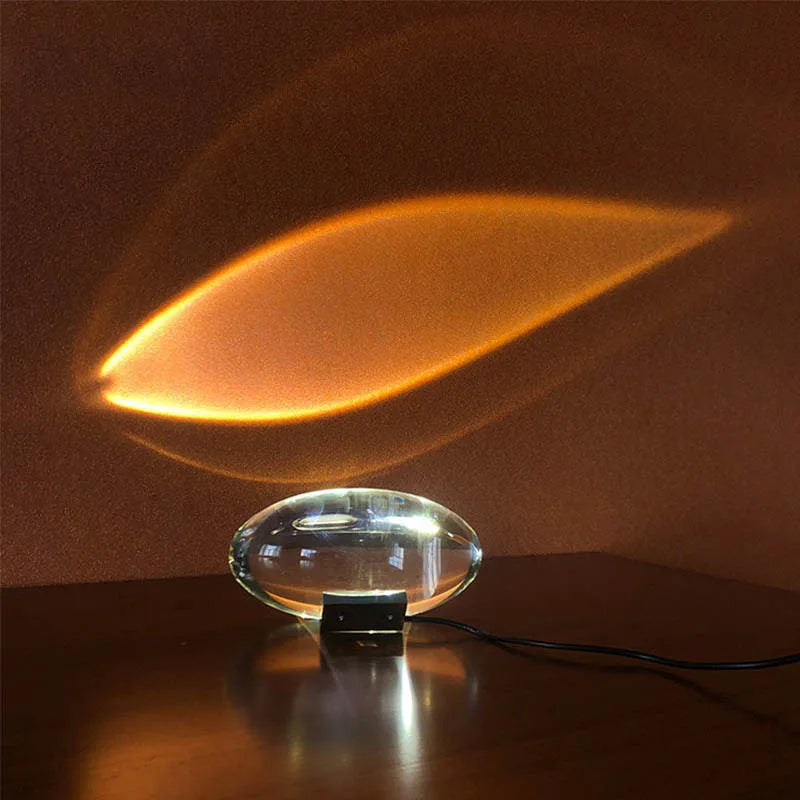 RYNX | Captivating Crystal Eyes Nightstand Lamp - Starglow Heaven's Eye 3 Colors Adjustable