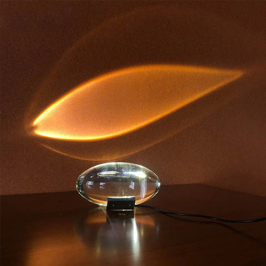RYNX | Captivating Crystal Eyes Nightstand Lamp - Starglow Heaven's Eye 3 Colors Adjustable
