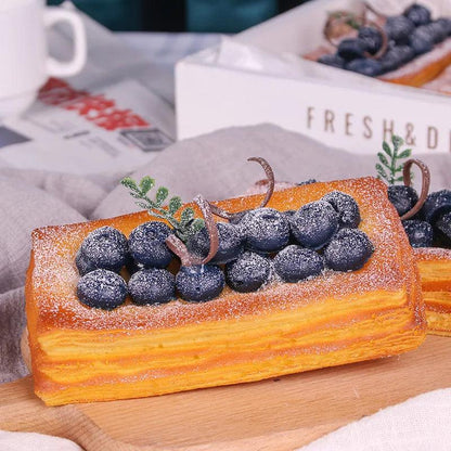 Rynx | Realistic Faux Fruit Cake Model for Home Decor and Photography - 1 pc. FCYY-MIX2