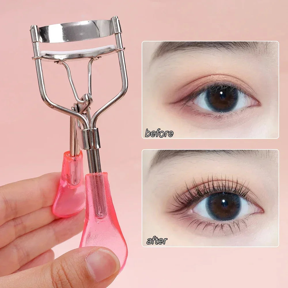 Rynx | 1PC Eye Lifter and Forming Portable Non-Painful Eyelash Face Beauty Eyelash Curler with Silicone Strips Eye Makeup Tools