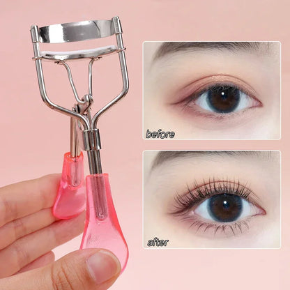 Rynx | 1PC Eye Lifter and Forming Portable Non-Painful Eyelash Face Beauty Eyelash Curler with Silicone Strips Eye Makeup Tools
