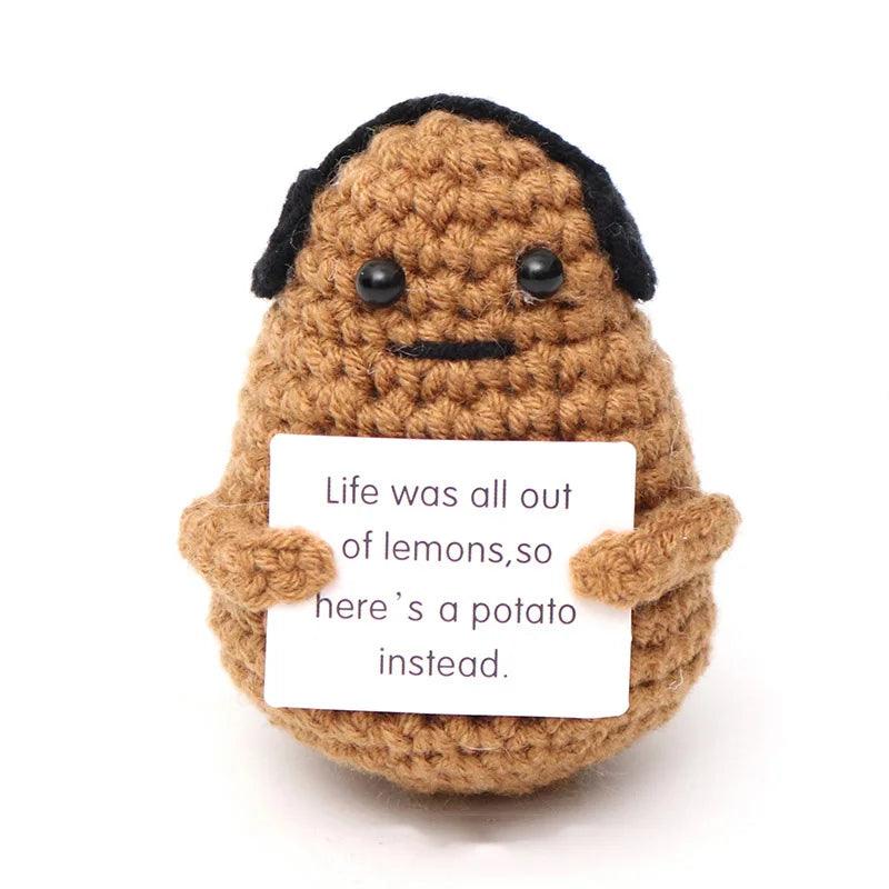 Rynx | Shady Handcrafted Crochet Duck Ornaments for Emotional Support - Unique Home Decor and Perfect Christmas Gift