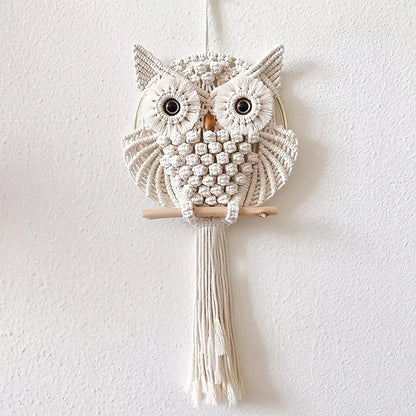 Rynx | Macramé Owl Wall Hanging