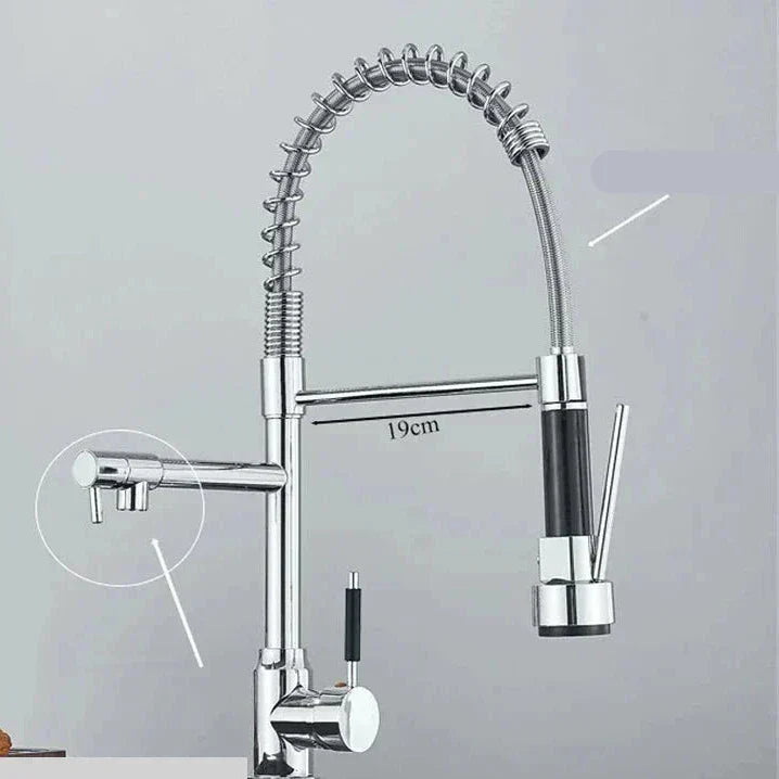 RYNX | Nickelflex – Kitchen Faucet With 360° Swivel Function