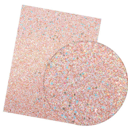Rynx | Iridescent Rainbow Glitter Vinyl Craft Roll - Creative Gloss Set