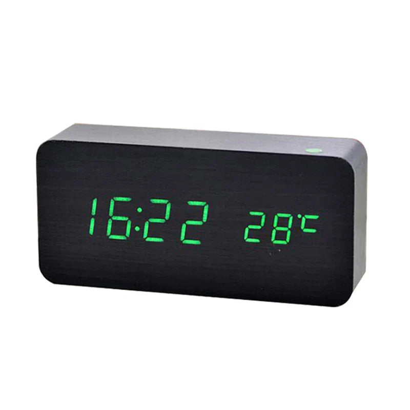 RYNX | Natural Wooden Digital Clock