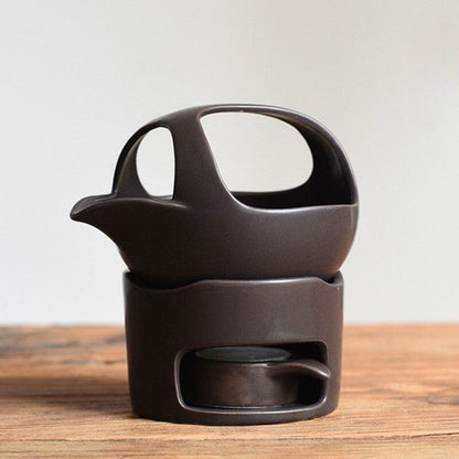 Rynx | Japanese Style Simple Candle Tea Warmer Pot