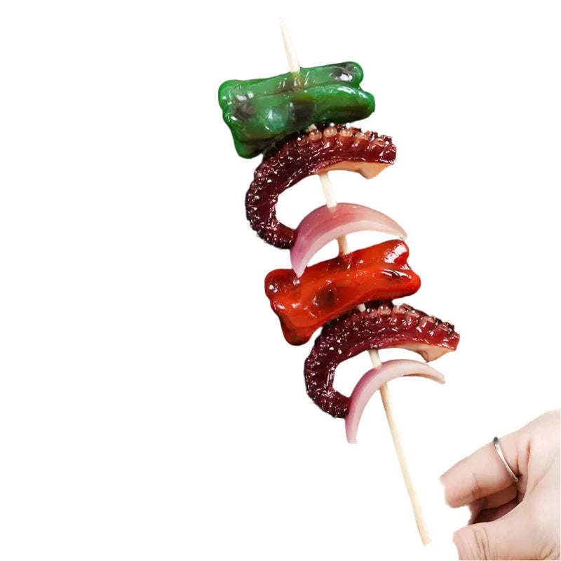 Rynx | Realistic Barbecue Simulation Skewers for Creative Cooking Displays and Fun Play