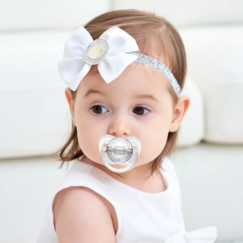Rynx | Transparent Baby Pacifier (2 Pieces) Food Safe