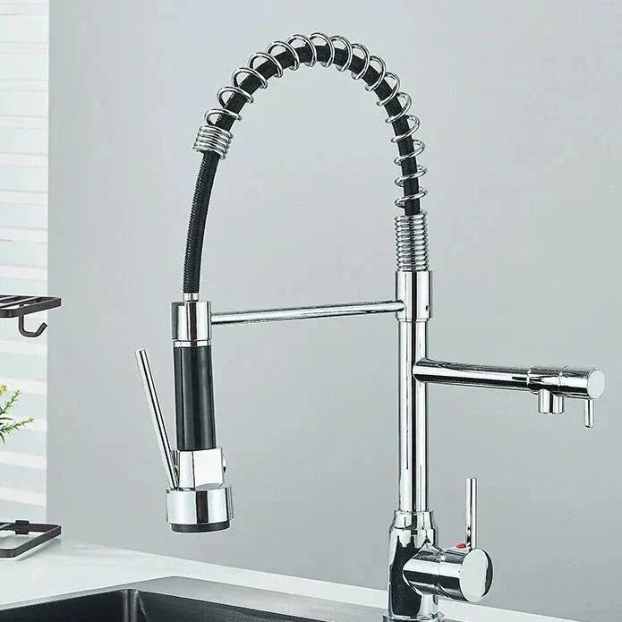 RYNX | Nickelflex – Kitchen Faucet With 360° Swivel Function