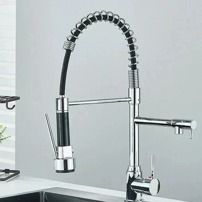 RYNX | Nickelflex – Kitchen Faucet With 360° Swivel Function