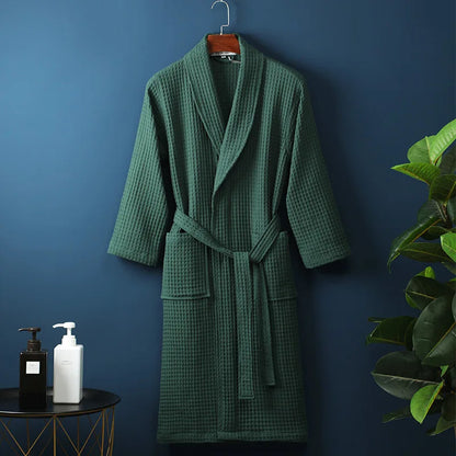 RYNX | Premium Bathrobe Made Of Cotton | Soft & Breathable | Perfect For Men & Women | With Pockets