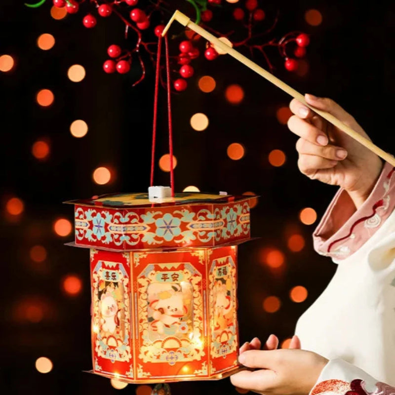 Rynx | HarmoniGlow - Handcrafted lantern for traditional festival lighting