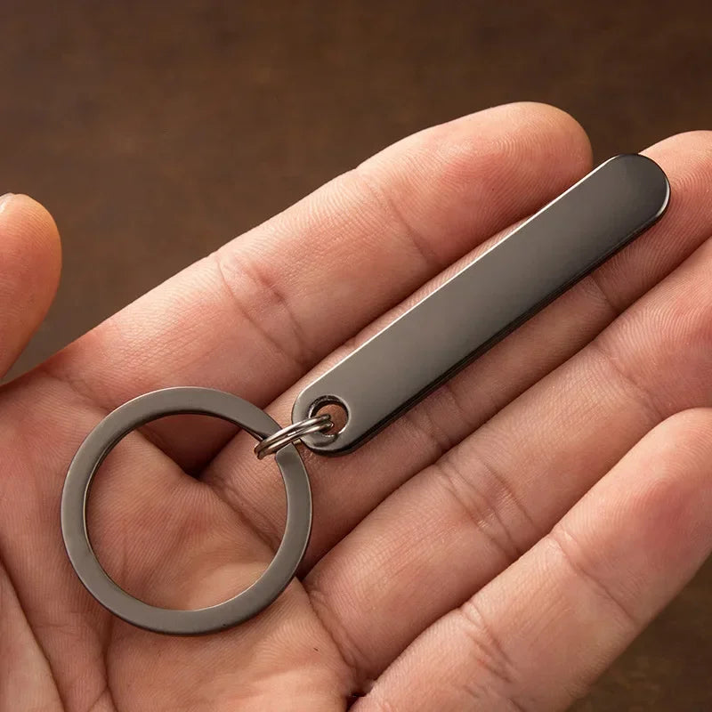 Rynx | Customized Keychain with Personalized Name and Phone Number - Perfect Gift for Boyfriend, Car Keyring Accessory