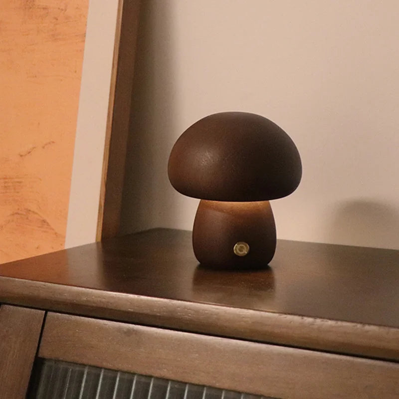 Rynx | GlowMushroom Touch Lamp | Enchanting Mushroom Design | Soft Light | Modern LED Table Lamp