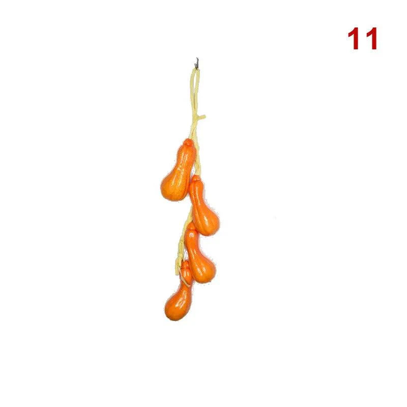 Rynx | Realistic Hanging Foam Fruit and Seafood Decoration for Home and Event Enhancement