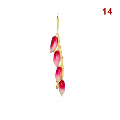 Rynx | Realistic Hanging Foam Fruit and Seafood Decoration for Home and Event Enhancement