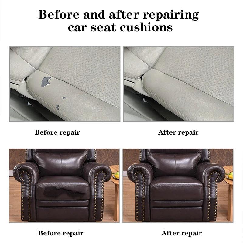 Rynx | Self-adhesive PU leather restoration patch for quick furniture and bag repairs