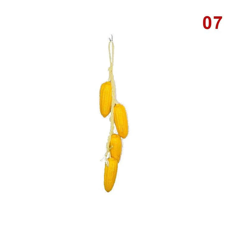 Rynx | Realistic Hanging Foam Fruit and Seafood Decoration for Home and Event Enhancement