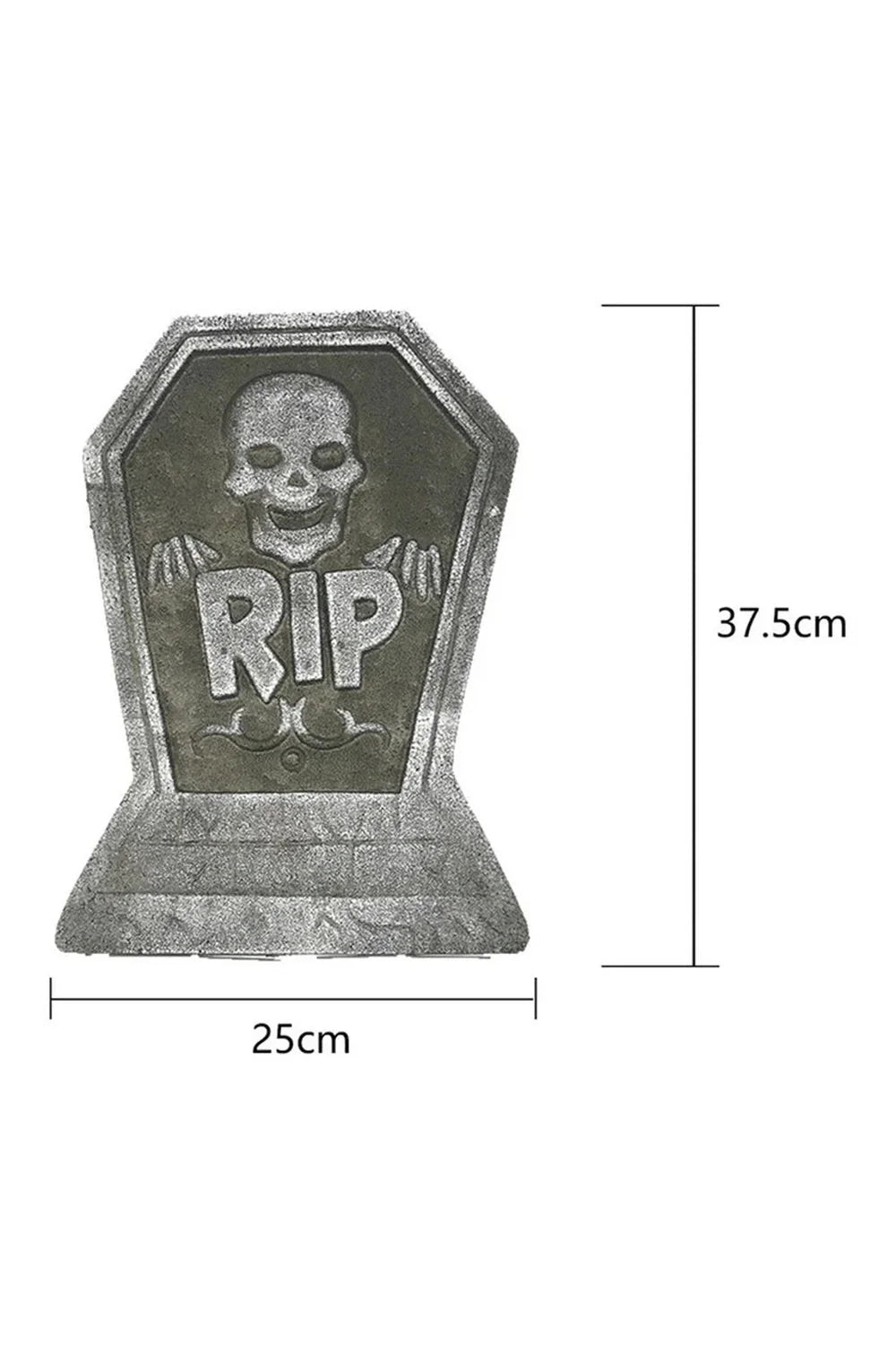 Rynx | Skull RIP Garden Tombstone