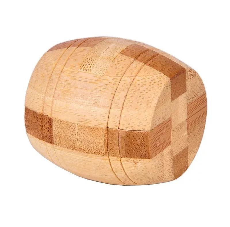 Rynx | Bamboo Kong Ming Lock Puzzle - Creative 3D Logic Challenge for Kids