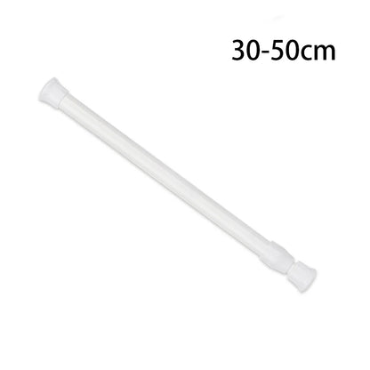 Rynx | 30-110CM Telescopic Curtain Pole - Multi-Purpose Spring Loaded Extendable Tension Rod for Net, Voile, and Curtain Rails