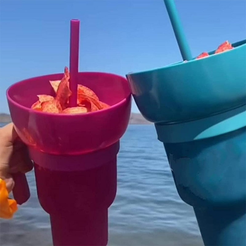 Rynx | 2in1 Snack Holder Drink Cup