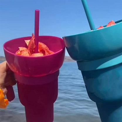 Rynx | 2in1 Snack Holder Drink Cup