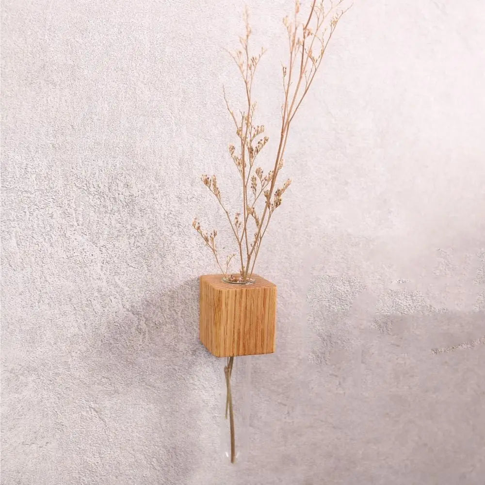 Rynx | Wooden Magnetic Flower Tube Vase