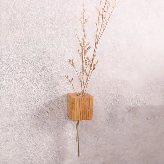 Rynx | Wooden Magnetic Flower Tube Vase
